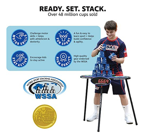 Sport Stacking Speed Stacks Competitor Red 12 Copos Com Cron