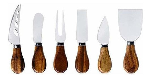 Set De Cuchillos Para Queso-6 Piezas Cuchillos Para Queso Co