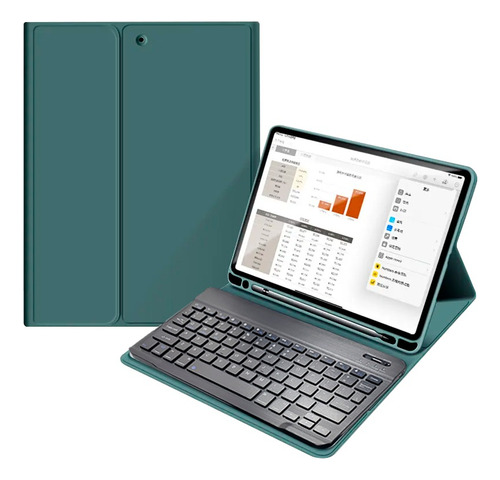 Funda Tablet Con Teclado Inalámbrico Para iPad 9.7 Air1/2