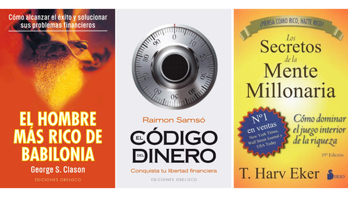 El Código Del Dinero Raimo Samso (pack X3) Libros Nuevos