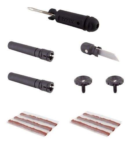 Imagem 4 de 5 de Kit De Reparo Zéfal Z-bar Para Tubeless Com Plugs De Guidão