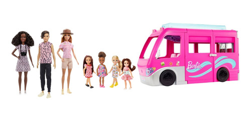 Barbie Pack Viaje En El Camper 