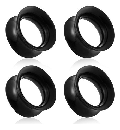Expansor De Túnel Silicona Piercing Para Oreja Modelo Básico