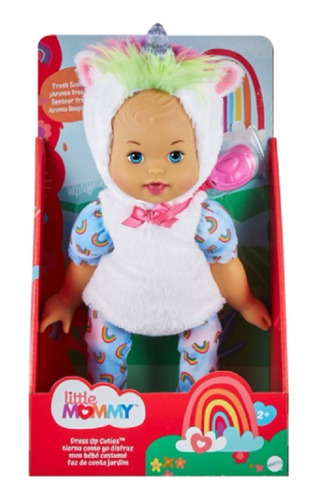 Little Mommy Bebita Tierna Como Yo Disfraz Unicornio Mattel