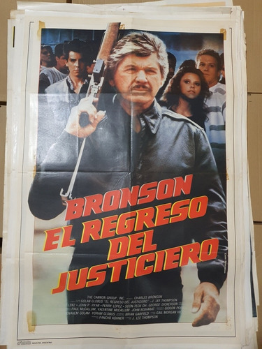Afiche Cine Original Bronson El Regreso Del Justiciero-1879