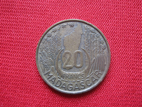 Madagascar 20 Francos 1953