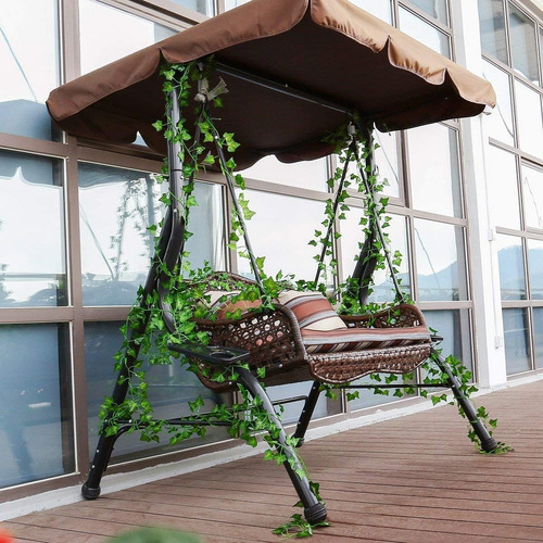 2.2m Planta Artificial Colgante Artificial Hiedra Guirn 12pc