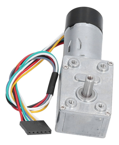 Motor De Engranaje Helicoidal Dc Jgy370 Con Reducción De En