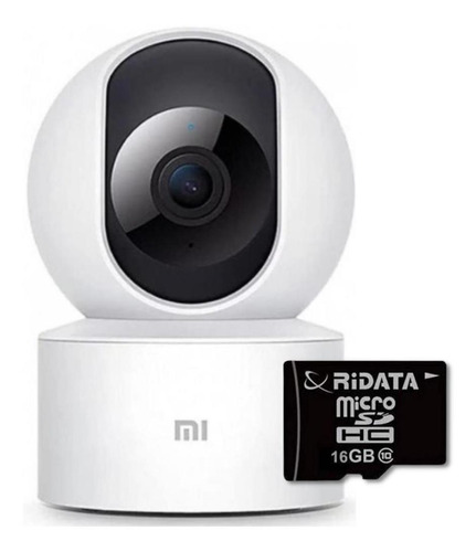 Kit Camara Seguridad Xiaomi Mi 360 4mp + Memoria 16gb Class