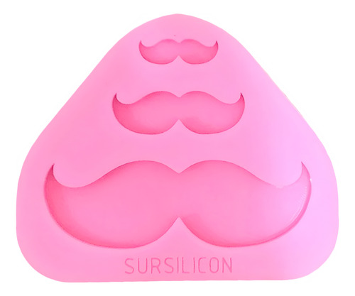 Molde De Silicona Para Bigotes