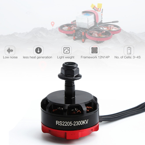 2205 2300kv Sin Escobillas Inversas Para Fpv Racing