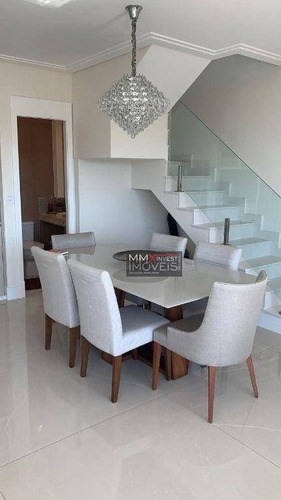 Imagem 7 de 30 de Cobertura Finamente Decorada Com 202 M² Santa Terezinha - São Paulo/sp - Co0055