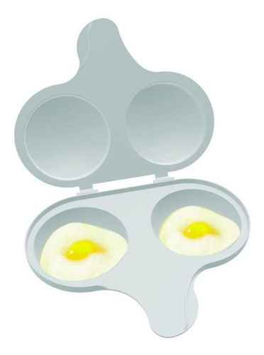 Nordic Ware - Cazador De Huevos Para Microondas  2 Cavidades