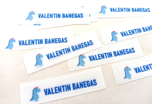 2 X30 Etiquetas Personalizadas Para Ropa P/pegar Con Plancha