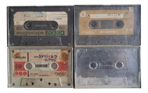 Permuto Antiguo Lote De 44 Cassette Raros Decada 80 - Zwt (Usado)
