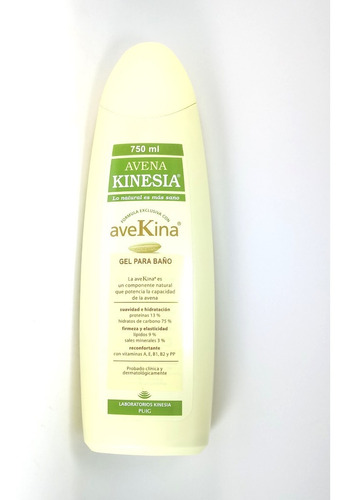 Gel Para Baño Avena Kinesia 750ml Gal