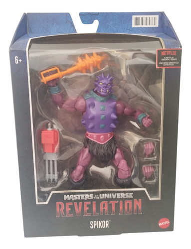 Spikor Heman Revelation Master Of The Universe Mattel (Usado)
