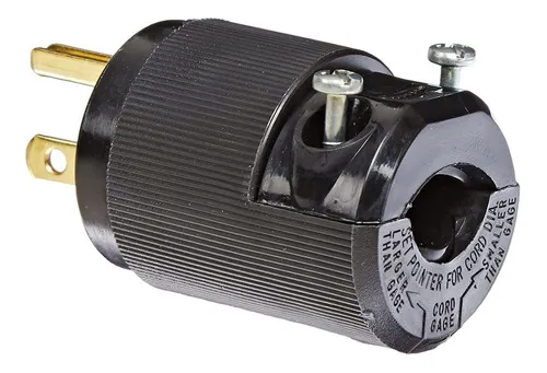 Hubbell Hbl5266ebk Enchufe, 15 Amperios, 125 V, 5 - 15p