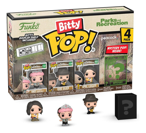 Funko Bitty Pop! Parks & Rec - Andy 4 Pack