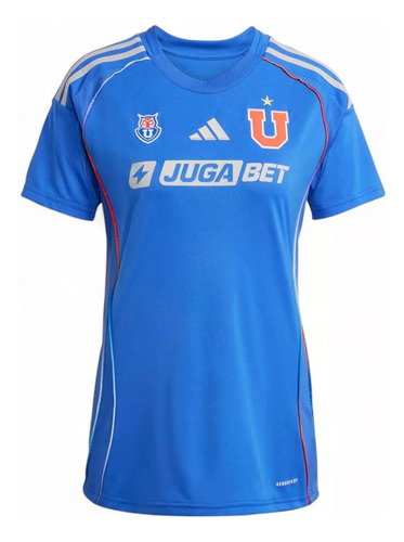 Camiseta Local Mujer adidas U De Chile 2025 Azul