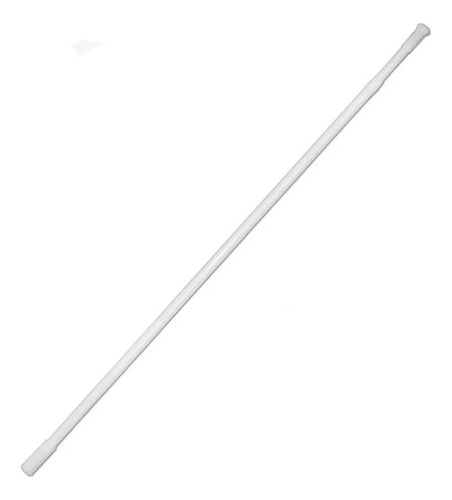 Varão Tubo Extensível Extensor Multifuncional 195cm A 2,08m Cor Branco