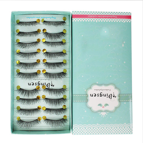 Pestañas En Forma De N Eyelash, Pestañas Gruesas En 3d, 10 P