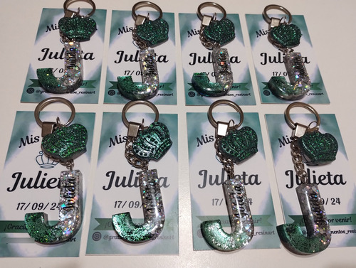 Souvenir Personalizado Resina 15 Años Casamiento Cumpleaños