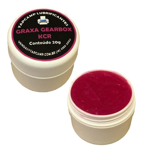 Graxa Gearbox Rosa P/ Mecanismos Kyocera Nylon Plastico 20g