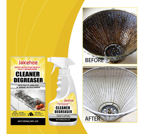 120 Ml De Limpeza Multiuso Partner Degrease Cleaner Degera