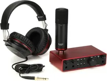 Comprar Interfase Pack Focusrite Scarlett Studio 2i2