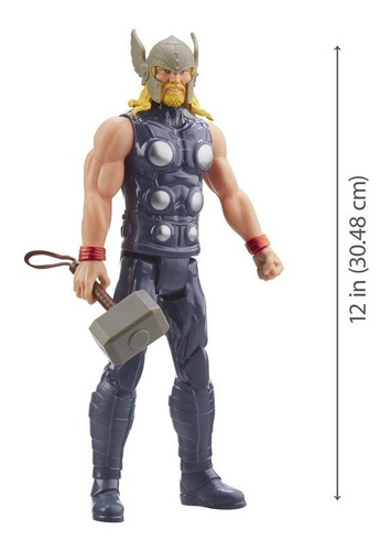 Figura Avengers 30 Cm Blast Gear Thor - Hasbro E7879