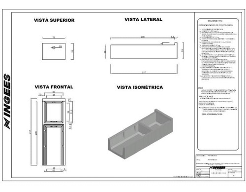 Murete De Acometida Trifasico, De Concreto Armado