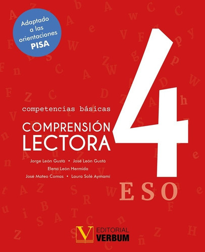 Competencias Básicas: Comprensión Lectora, De Laura Solé Aymamí Y Otros. Editorial Verbum, Tapa Blanda En Español, 2021