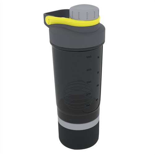 Imagen 4 de 8 de Botella Shaker Tramontina Vaso Mezclador Suplementos Deporte