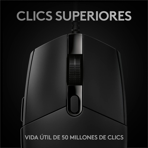 Mouse gamer de juego Logitech Pro Series G Pro Hero negro