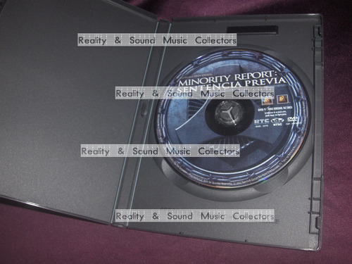 Minority Report Sentencia Previa Pelicula Dvd Tom Cruise (Usado)
