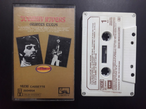 Johnny Rivers - Grandes Exitos - Cassette