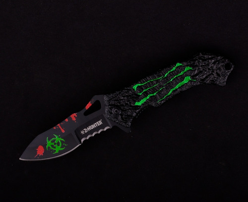 Imagen 2 de 10 de Cuchillo Navaja Monster Claws Zombie Hunter Walking Dead