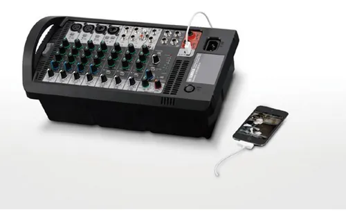 Kit De Som Yamaha Estúdio Stagepas 600i 680w + Mesa Kit De Som Yamaha Estúdio Stagepas 600i 680w + Mesa