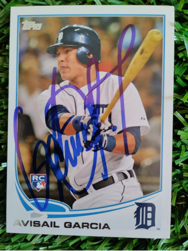 2013 Topps Avisail García #199 Autografiada 