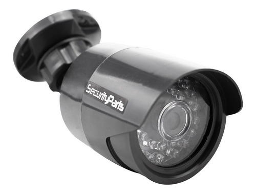 Kit 5 Câmera Falsa Com Led À Pilha Sem Fio Bullet Bivolt