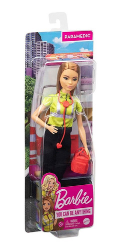 Barbie Paramédico Muñeca Paramédica Profesiones Quiero Ser 