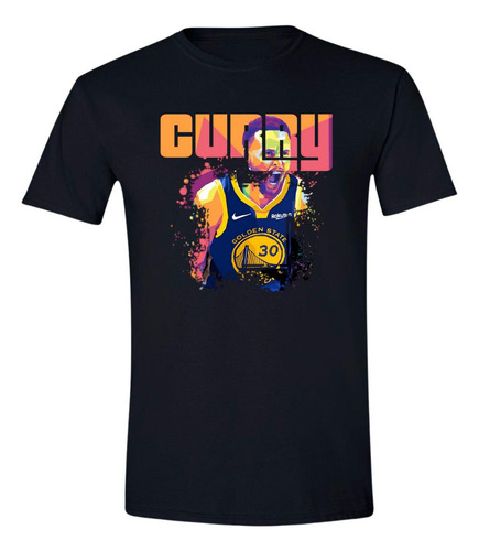Playera Stephen Curry Basquetbolista Para Hombre 000140n
