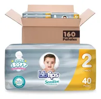 Comprar Pañales Bbtips Sensitive Etapa 2 unisex CHICO