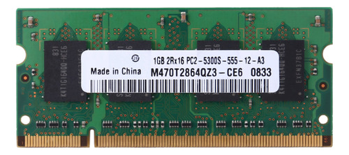 Memoria Ram Ddr2 Para Portátil De 1 Gb, 677 Mhz Pc2-5300s-55