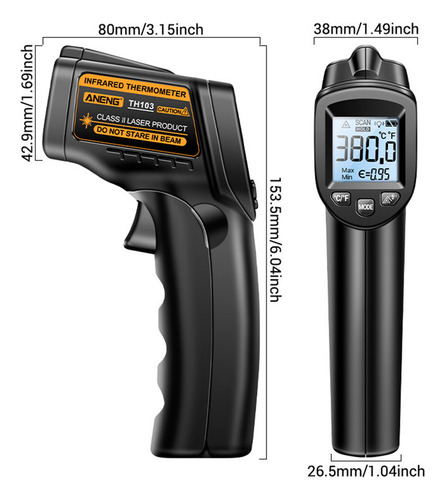 Hefu Valor Automático Do Laser De Temperatura Do Termômetro