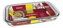 Comprar Pack De 2 Asaderas Marinex, Cuadrada Peq + Rectangular Med Color Transparente
