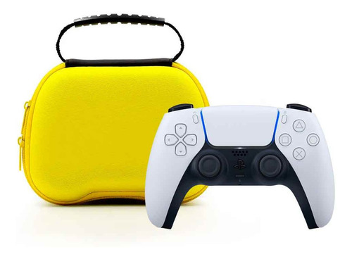 Estuche Para Mandos Ps5, Ps4, Xbox, Switch, Rígido Amarillo