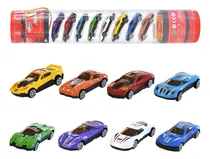 Comprar De 8 Autitos Metálicos A Escala 1:64 + Accesorios