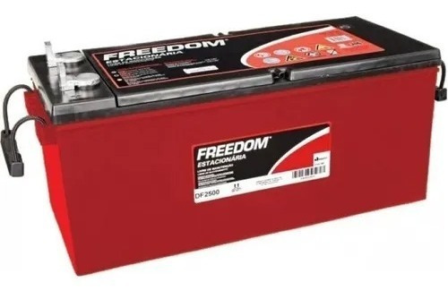 Bateria Freedom 165amp Df 2500 Painel Solar Sem Troca